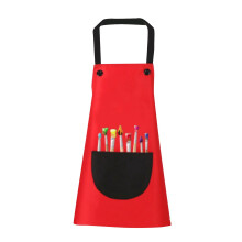 Teen Artist Apron PVC with Pockets 1 Pack
