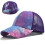 Women's Summer Ponytail Baseball Cap Mesh Sun Hat 5