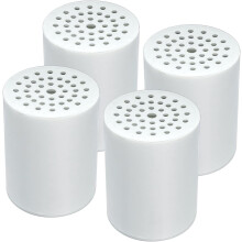 Shower Filter Cartridge 4-Pack 15-Stage Hard Water Softener