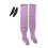 Women's Plus Size Over-Knee Compression Socks Cotton Thick 3