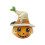 Mini Resin Pumpkin Figurines with Witch Hat or Ghost – 1