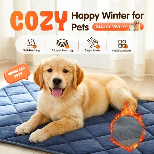 Thermal Reflection Pad for Dogs and Cats Soft Comfort Mat 1