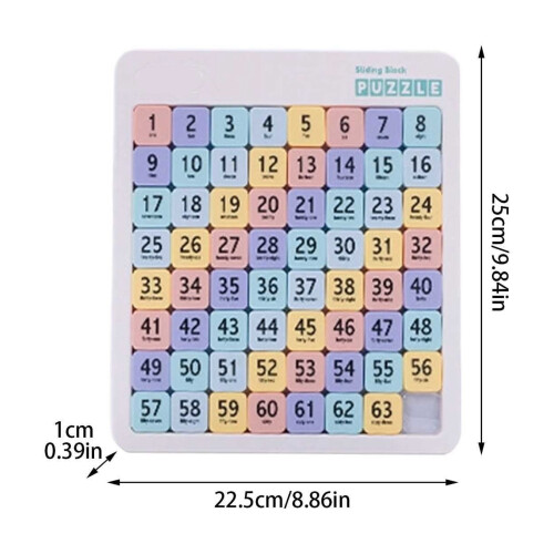 Sliding Puzzle Toy for Kids Ages 5+ Educational Brain Teaser 2