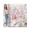 Pink Gingerbread House Throw Blanket Reversible Flannel 1
