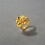 Flower Ring 18K Gold Plated One Piece 6