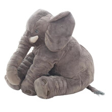 Elephant Stuffed Animal Gray 14 inches