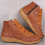 Women's Vintage Ankle Boots Waterproof Side-Zip Arch Support 3