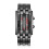Red LED Digital Watch Waterproof Men's Classic Plated 1