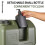 5-Gallon Water Container with Spigot Green 4