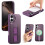 Purple MagSafe Phone Case for iPhone 16 Plus 6.7 inch with 1