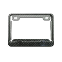 Motorcycle License Plate Bracket Rustproof 2-Hole Front Rear