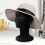 Black Foam Mannequin Head 10 Inch 7