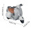 Scooter Toy with Light and Music Gray Interactive Rotating 8