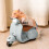 Scooter Toy with Light and Music Gray Interactive Rotating 5