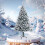 7ft Flocked Artificial Christmas Tree Snow Covered 6