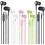 Wired Earbuds with Mic Heavy Bass Noise Isolation 5-Pack 1