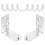 Iron Fire Extinguisher Wall Bracket for 2-4 kg 4