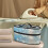 Snowflakes Polyester Travel Steamer Pouch Case Only 2