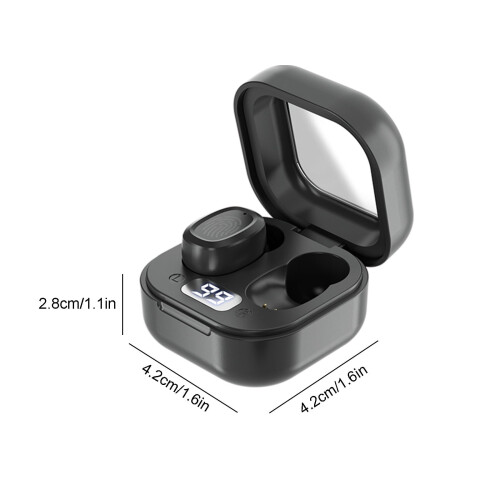 Mini Bluetooth Earbuds with Charging Case Waterproof Touch 2