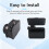 Sun Hood Cage Lens Cap for DJI OSMO Action 6 Light Blocking 7