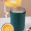 Cereal Cup Dark Green 12x7 cm 304 Stainless Steel 1 Pc 2