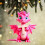 Dino Alphabet Ornaments Pink 26-Letter Set 1