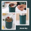 Cereal Cup Dark Green 12x7 cm 304 Stainless Steel 1 Pc 5