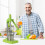 Cold Press Juicer Stainless Steel Manual Countertop 4