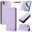 Magnetic Phone Case for iPhone 16e Purple RFID Blocking 1