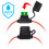 5 Pack 12AWG APM Mini Type 30A Inline Blade Fuse Holder 4