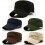 Camouflage Army Hat Cotton Denim Flat Top Unisex 3