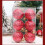 Vintage Red Snowflake Ornaments Plastic 6 PCS 2