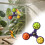 Interactive Parrot Toy with Chewable Bells and Rotating 2