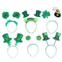 Green Headbands St. Patrick's Day 6-Pack