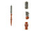 Small Round Brush Bangs Comb for Stylists, All Hair Types 6