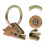 E Track Tie Down Rings Multi Color 10 Pcs 1