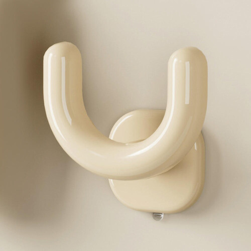 U-Shaped Suction Cup Hook Wall-Mounted Shoe Hanger