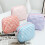Ruffle Pouch Bag Set 3PCS Gingham Quilted Toiletry Bags 4
