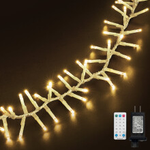 Christmas String Lights 36FT 500LED Warm White