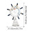 Christmas Tree Topper Beach Theme Decorative Ornament 3