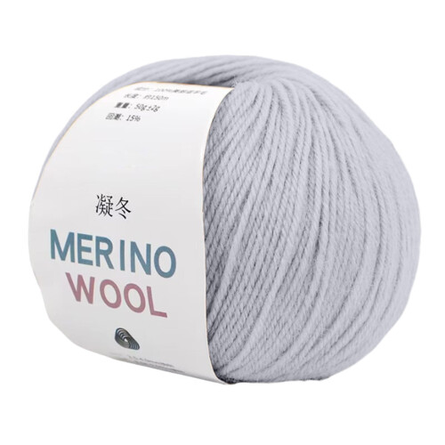 Hand-Woven Merino Wool Yarn Soft Warm Medium Coarse 2