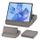 Tablet Pillow Stand with Storage Foldable for  Holder for Bed & Lap and Desk Angle Adjustable Soft Pad Dock 5