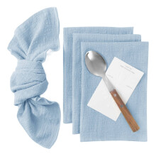 Rustic Cotton Linen Napkin Washable Reusable 16.5"x16.5"