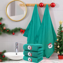 Cotton Bath Towel Set 3 Pieces 600 GSM Turkish