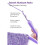 30pcs Crochet Hook Set Gradient Crochet Hooks Ergonomic Grip Arthritis Friendly,Crochet Needles Set 4