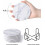 Huhao Marble-Style Absorbent Coasters 4" Set of 6 7