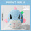 Active Moving Plush Pet Toy Squeaky Rechargeable Washable 3
