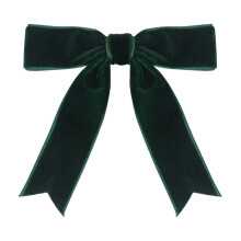 Velvet Bow Hair Clip Elegant Ribbon Design for Women and