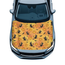 Halloween Car Hood Cover Universal 150x100cm