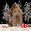 Christmas Candy Pendant Decorations Red White 7PCS 6